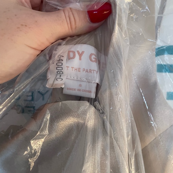 Birdy grey bridesmaid dress - color: neutral champagne - Picture 2 of 4